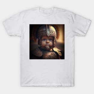 A Cute Gladiator Baby T-Shirt